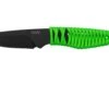 ANV Knives P100 Sleipner Cerakote, Neon Green Paracord, P100-043, Black Kydex Sheath, Couteau De Cou -Couteaux Prestige Magasin ANVP100 043 01 anv