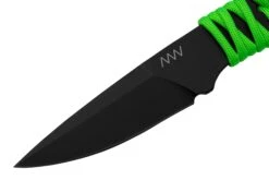 ANV Knives P100 Sleipner Cerakote, Neon Green Paracord, P100-043, Black Kydex Sheath, Couteau De Cou -Couteaux Prestige Magasin ANVP100 043 03 anv
