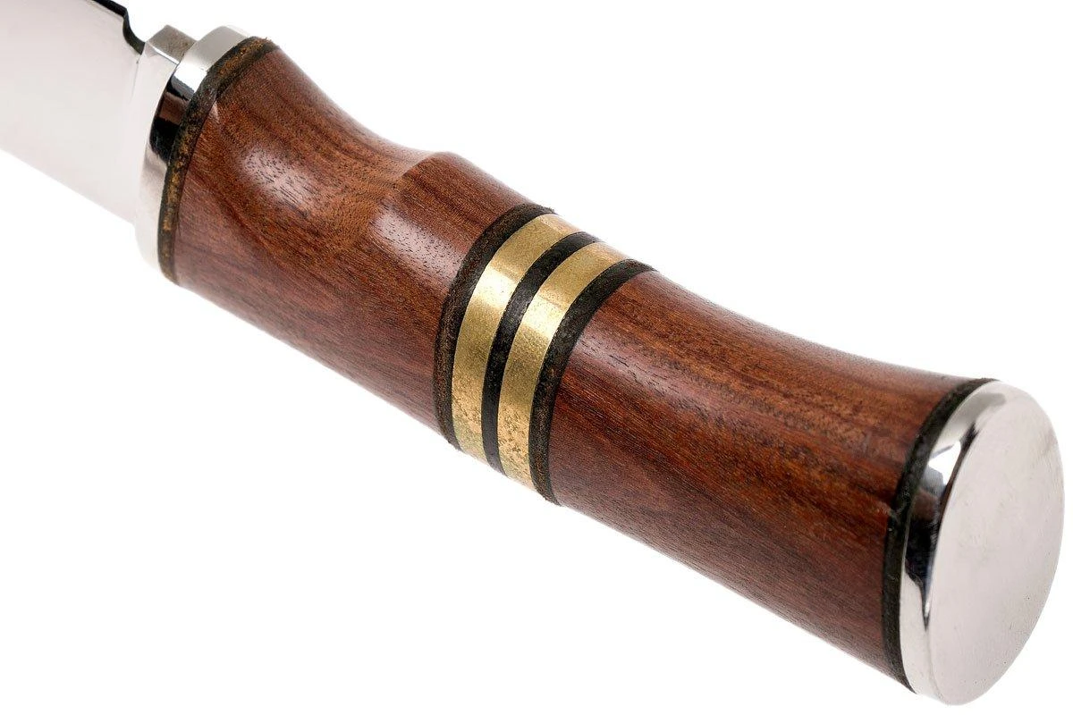 Autine Hunting Knife, Rosewood, D2, Fourreau RH Brun, Couteau De Chasse 6 Autine Hunting Knife, Rosewood, D2, Fourreau RH Brun, Couteau De Chasse – Image 4