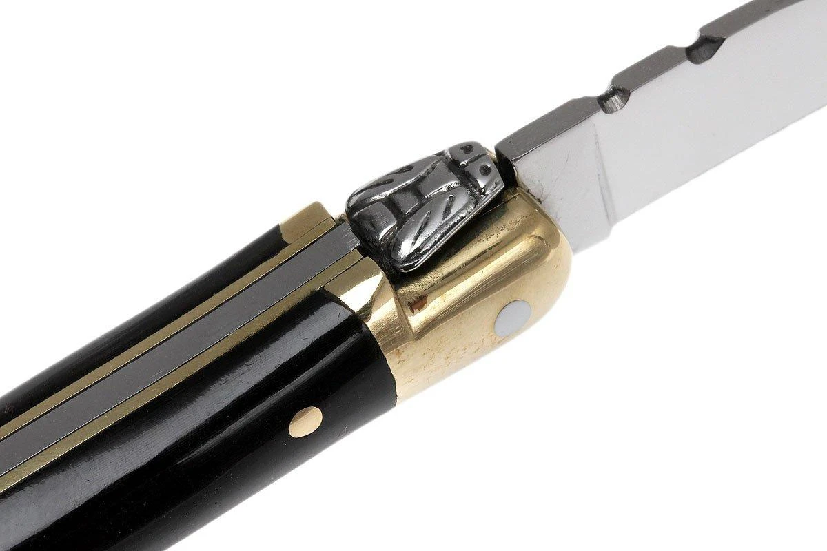 Petit Couteau De Poche De Laguiole En Aubrac, Corne De Buffle L0207BUL 7 Petit Couteau De Poche De Laguiole En Aubrac, Corne De Buffle L0207BUL – Image 5