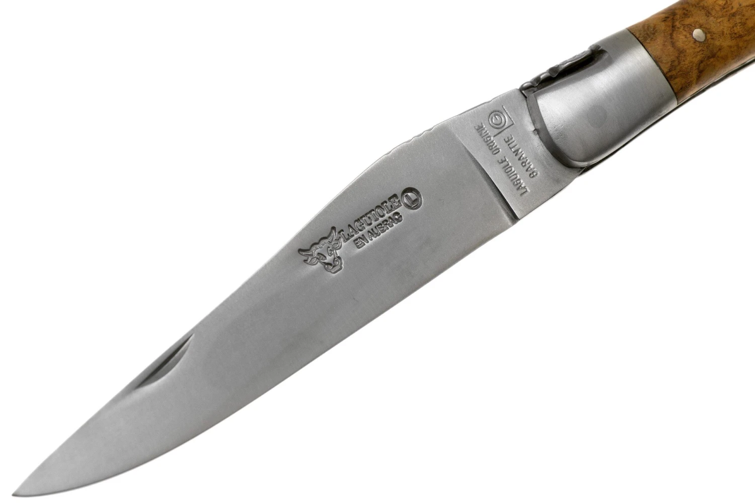 Laguiole En Aubrac 12cm Teck Guillochage Manuel L0212LKH/FSB1, Couteau Laguiole 5 Laguiole En Aubrac 12cm Teck Guillochage Manuel L0212LKH/FSB1, Couteau Laguiole – Image 3