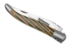 Laguiole En Aubrac Samba Brown L0212SAMIF Bois De Samba Marron, Mat, Couteau De Poche 12 Cm -Couteaux Prestige Magasin AUL0212SAMIF 04 laguioleaubrac