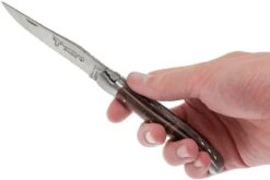 Laguiole En Aubrac 12cm Doubles Platines, Loupe De Palissandre -Couteaux Prestige Magasin AUL0712LPI FSB1 07 laguiole en aubrac aul0712lpi fsb1 07