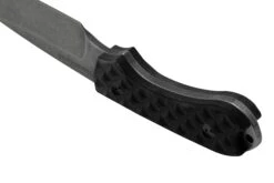 Bradford Knives Guardian 3, 3S-001-MC, Textured Black G-10, CPM-Magnacut, Sabre Grind, Stonewash Finish, Couteau Fixe -Couteaux Prestige Magasin BDK 3S 001 MC 04 bradford