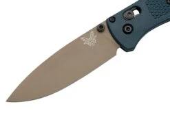 Benchmade Bugout 535FE-05 Crater Blue Grivory, Flat Dark Earth Cerakote, Couteau De Poche -Couteaux Prestige Magasin BE535FE 05 03 benchmade