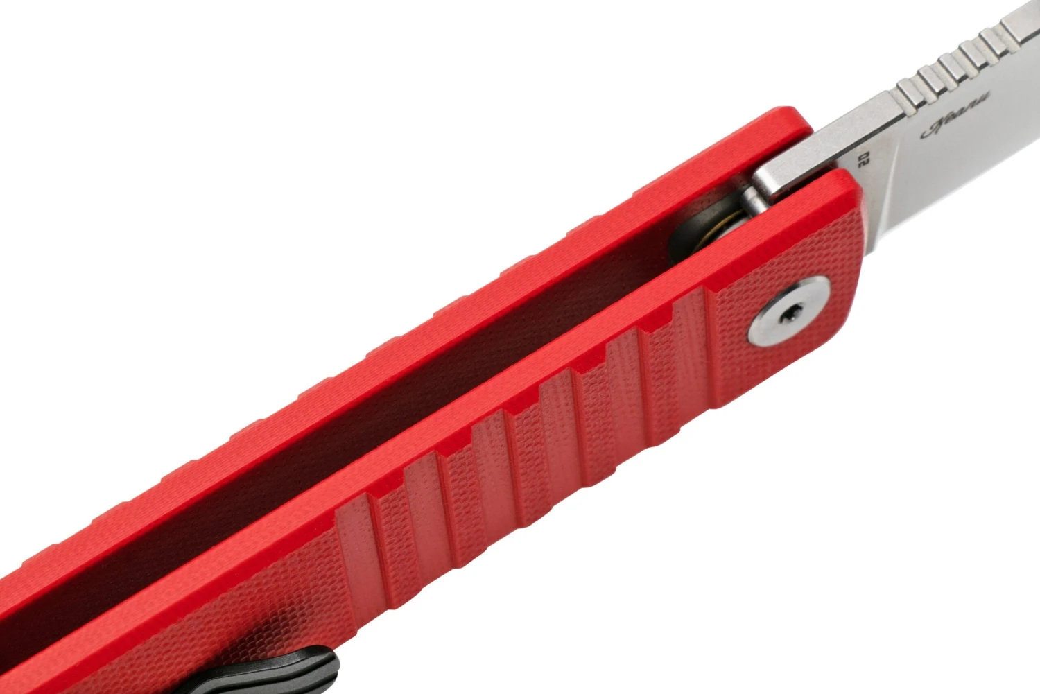 Bestech Titan BG49A-3 Stonewashed, Red G10, Couteau De Poche 8 Bestech Titan BG49A-3 Stonewashed, Red G10, Couteau De Poche – Image 6