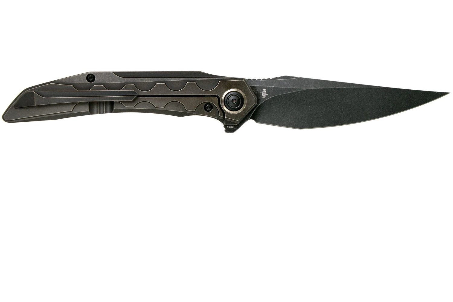 Bestech Samari BT2009B Titanium Black Stonewash Couteau De Poche, Kombou Design 4 Bestech Samari BT2009B Titanium Black Stonewash Couteau De Poche, Kombou Design – Image 2