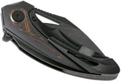 Bestech Nuke BT2107E Black Titanium, Black Orange G10, Black Couteau De Poche, Kombou Design -Couteaux Prestige Magasin BHBT2107E 04 bestech