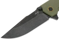 Böker Plus Kihon Assisted OD Green 01BO164 Couteau De Poche, Lucas Burnley Design -Couteaux Prestige Magasin BO01BO164 03 boker