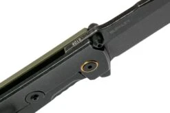 Böker Plus Kihon Assisted OD Green 01BO164 Couteau De Poche, Lucas Burnley Design -Couteaux Prestige Magasin BO01BO164 06 boker