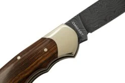 Böker Optima Limited Edition 110067DAM Desert Ironwood Coilbelt Damast, Couteau De Poche -Couteaux Prestige Magasin BO110067DAM 05 boker