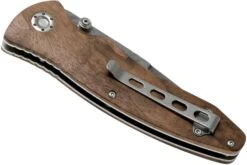 Böker Tirpitz Damast Wood Limited Edition 110192DAM Couteau De Poche -Couteaux Prestige Magasin BO110192DAM 04 boker