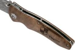Böker Tirpitz Damast Wood Limited Edition 110192DAM Couteau De Poche -Couteaux Prestige Magasin BO110192DAM 07 boker