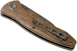 Böker Tirpitz Damast Wood 42 Limited Edition 110197DAM Couteau De Chasse -Couteaux Prestige Magasin BO110197DAM 04 boker