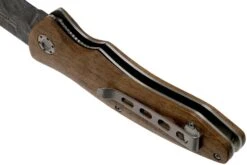 Böker Tirpitz Damast Wood 42 Limited Edition 110197DAM Couteau De Chasse -Couteaux Prestige Magasin BO110197DAM 06 boker