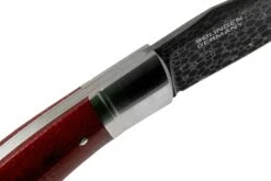 Böker Boxer 111025DAM Damascus, Micarta Couteau De Gentleman, Raphael Durand Design -Couteaux Prestige Magasin BO111025DAM 06 boker