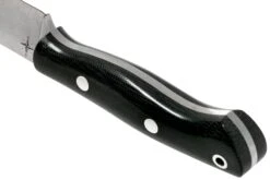 Bark River Mini Aurora CPM 154, Black Canvas Micarta -Couteaux Prestige Magasin BRK06 055BRKC 04 bark river knives