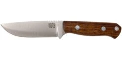 Bark River Bravo Necker II CPM 154CM, Desert Ironwood, Brown Sheath