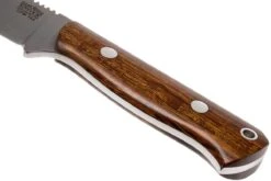 Bark River Bravo Necker II CPM 154CM, Desert Ironwood, Brown Sheath -Couteaux Prestige Magasin BRK07 002DIW2 04 bark river brk07 002diw2 04