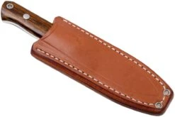 Bark River Bravo Necker II CPM 154CM, Desert Ironwood, Brown Sheath -Couteaux Prestige Magasin BRK07 002DIW2 07 bark river brk07 002diw2 07