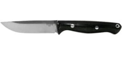 Bark River Gunny A2 Rampless, Black Canvas Micarta Couteau Outdoor