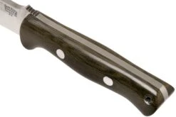 Bark River Bravo 1.5 A2 Green Canvas Micarta Couteau Outdoor -Couteaux Prestige Magasin BRK07 113GCM 05 bark river knives