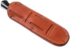 Bark River Bravo 1 CPM 3V, Black Canvas Micarta, Brown Sheath -Couteaux Prestige Magasin BRK07 114BRKC 08 bark river knives v202105