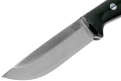 Bark River Bravo 1.2 LT CPM 3V Rampless, Black Canvas Micarta Couteau Outdoor -Couteaux Prestige Magasin BRK07 129BCMR 03 bark river knives