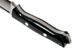 Bark River Bravo Squad Leader CPM 3V, Black Canvas Micarta -Couteaux Prestige Magasin BRK07 222BKRC 04 bark river knives