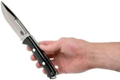 Bark River Bravo Squad Leader CPM 3V, Black Canvas Micarta -Couteaux Prestige Magasin BRK07 222BKRC 06 bark river knives