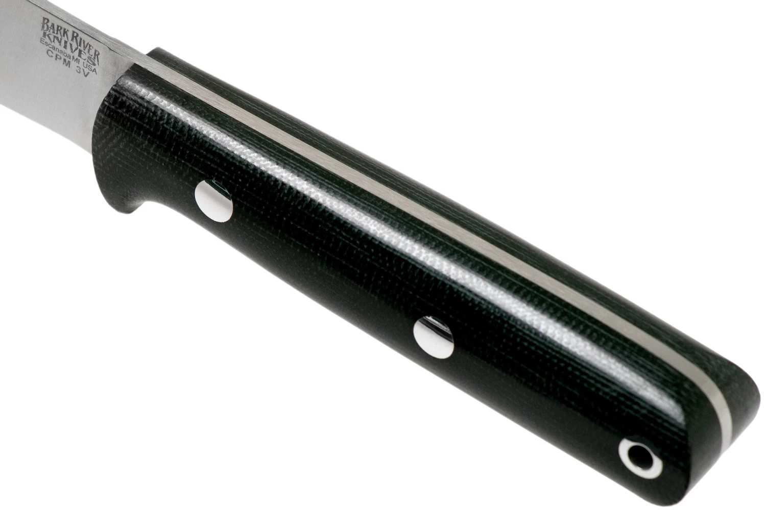 Bark River Mini Kephart CPM 3V, Black Canvas Micarta Couteau De Bushcraft 7 Bark River Mini Kephart CPM 3V, Black Canvas Micarta Couteau De Bushcraft – Image 5