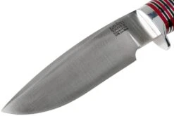 Bark River Michigan Hunter CPM Cru Wear Stacked Leather Couteau De Chasse -Couteaux Prestige Magasin BRK08 161SDL 03 bark river knives