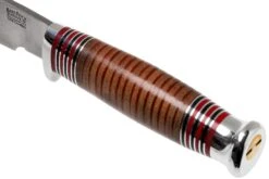 Bark River Michigan Hunter CPM Cru Wear Stacked Leather Couteau De Chasse -Couteaux Prestige Magasin BRK08 161SDL 05 bark river knives