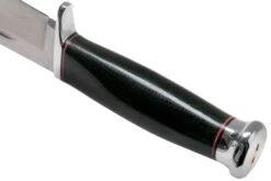 Bark River Teddy 2 A2 Black Canvas Micarta, Single Quillion Couteau Outdoor -Couteaux Prestige Magasin BRK08 214BCSQ 04 bark river knives