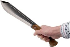 Bark River JX5 Vengeful 1 CPM 3V Dark Curly Maple Machette -Couteaux Prestige Magasin BRK10 123DCM 06 bark river brk10 123dcm 06