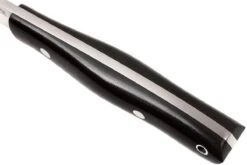 Bark River Kalahari Hunter A2, Black Canvas Micarta, Brown Sheath -Couteaux Prestige Magasin BRK12 112BRKC 05 bark river brk12 112brkc 05