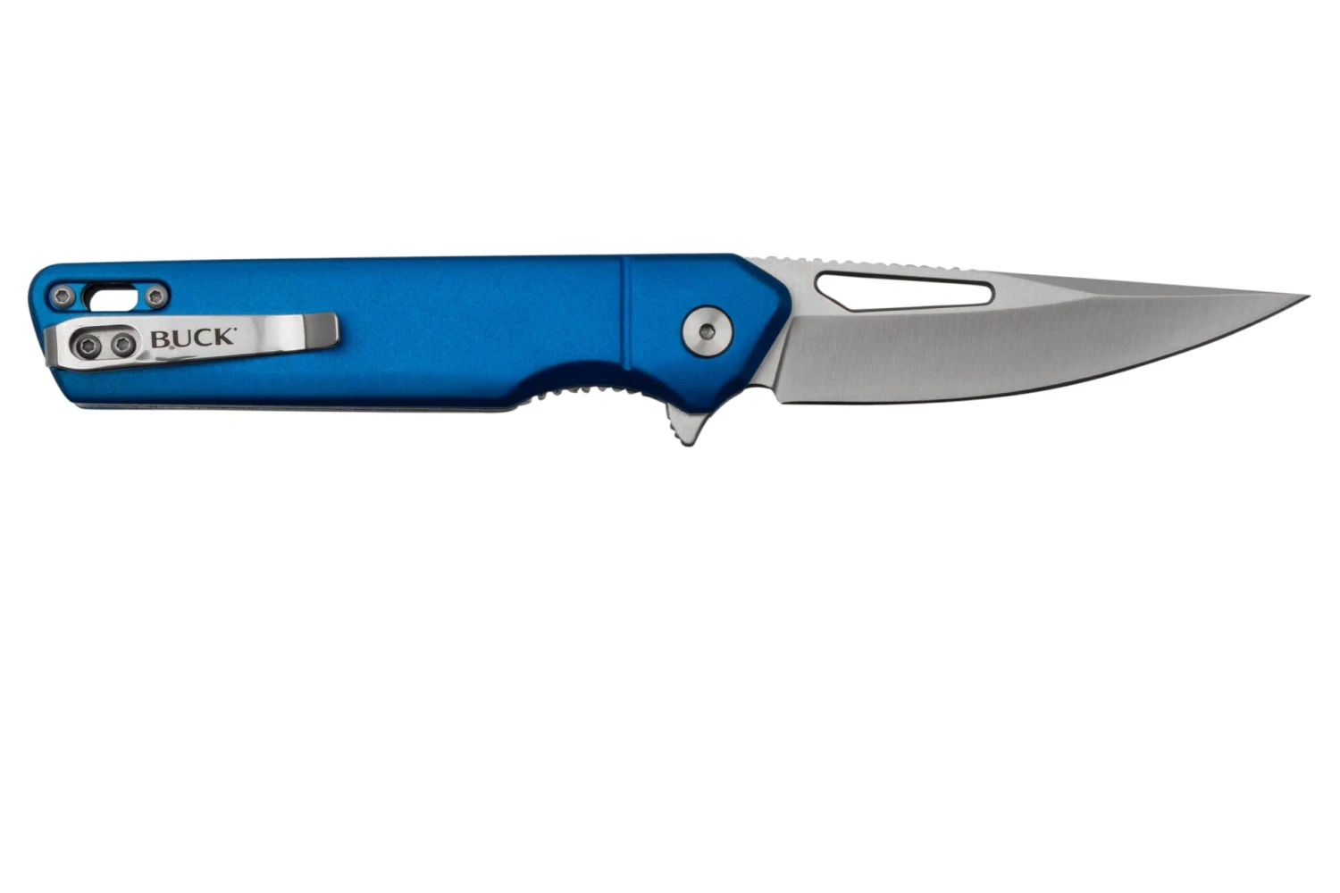 Buck Infusion Drop Point 0239BLS Blue Aluminum, Couteau De Poche 4 Buck Infusion Drop Point 0239BLS Blue Aluminum, Couteau De Poche – Image 2