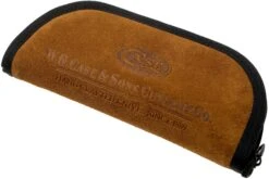 Case HT Trapper, Chestnut Bone, 154CM, Peach Seed Jig, 10770, TB622021 Couteau De Poche, Tony Bose Design -Couteaux Prestige Magasin CE10770 05 case