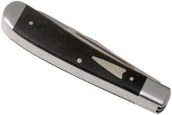 Case HT Trapper, Ebony Wood, 154CM, Smooth, 10773, TB722021 Couteau De Poche, Tony Bose Design -Couteaux Prestige Magasin CE10773 04 case