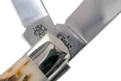 Case Trapper Amber Jigged Bone, 00163, 6254 CV Couteau De Poche -Couteaux Prestige Magasin CE163 06 case ce163 06