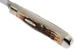Case Trapper Amber Jigged Bone, 00163, 6254 CV Couteau De Poche -Couteaux Prestige Magasin CE163 08 case ce163 08