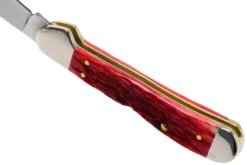 Case Copperhead Dark Red Bone, Peach Seed Jig, 31954, 61749L CV Couteau De Poche -Couteaux Prestige Magasin CE31954 05 case