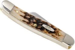 Case Medium Stockman Amber Jigged Bone, 00042, 6318 SS Couteau De Poche -Couteaux Prestige Magasin CE42 07 case ce42 07