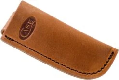 Case Large Brown Leather Sheath 50289 Open Top étui Ceinture