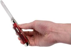 Case Trapper Pocket Worn Old Red Bone, 00783, 6254 SS Couteau De Poche -Couteaux Prestige Magasin CE783 09 case ce783 09