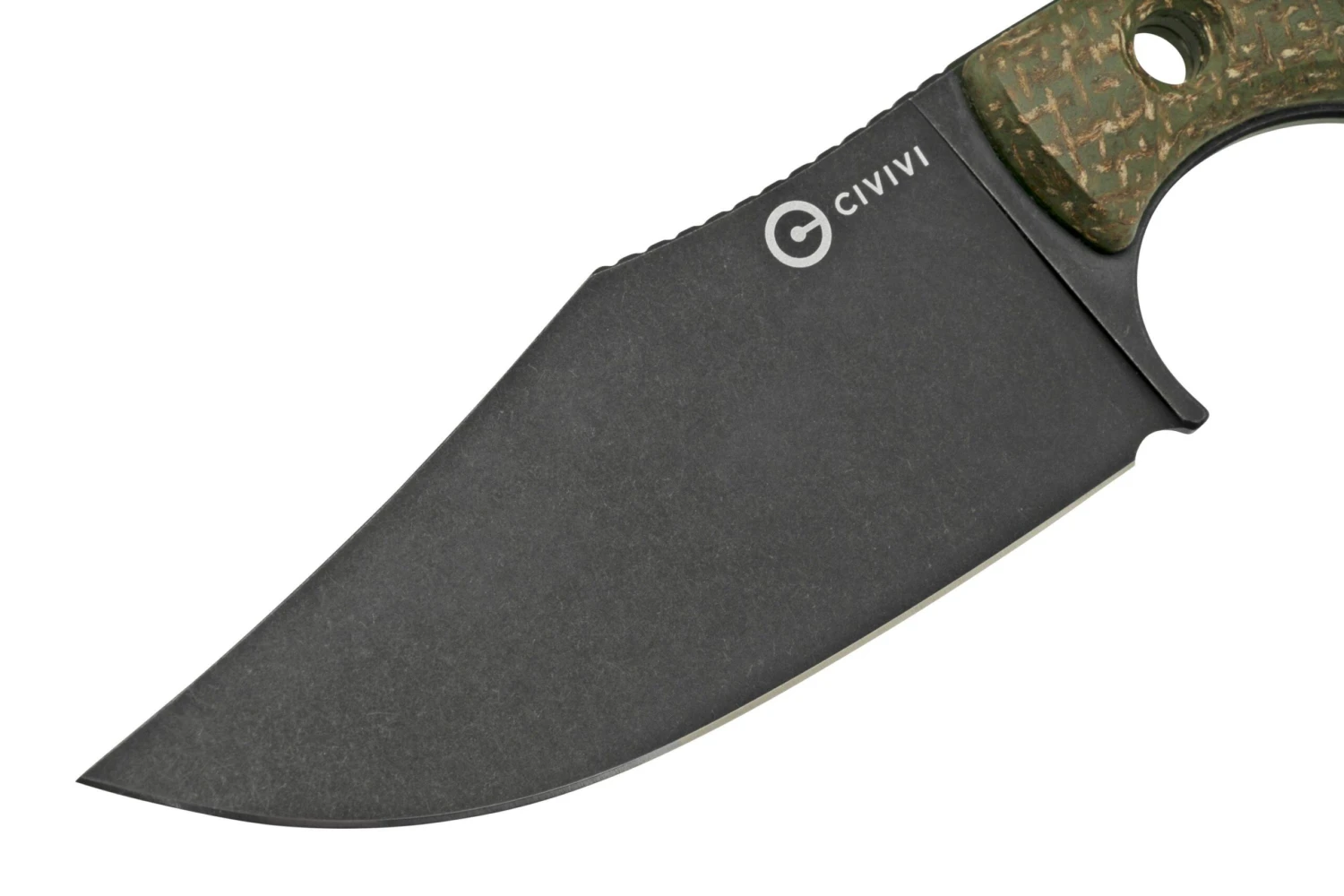 Civivi Midwatch C20059B-3 Green Burlap Micarta, Couteau Fixe 5 Civivi Midwatch C20059B-3 Green Burlap Micarta, Couteau Fixe – Image 3