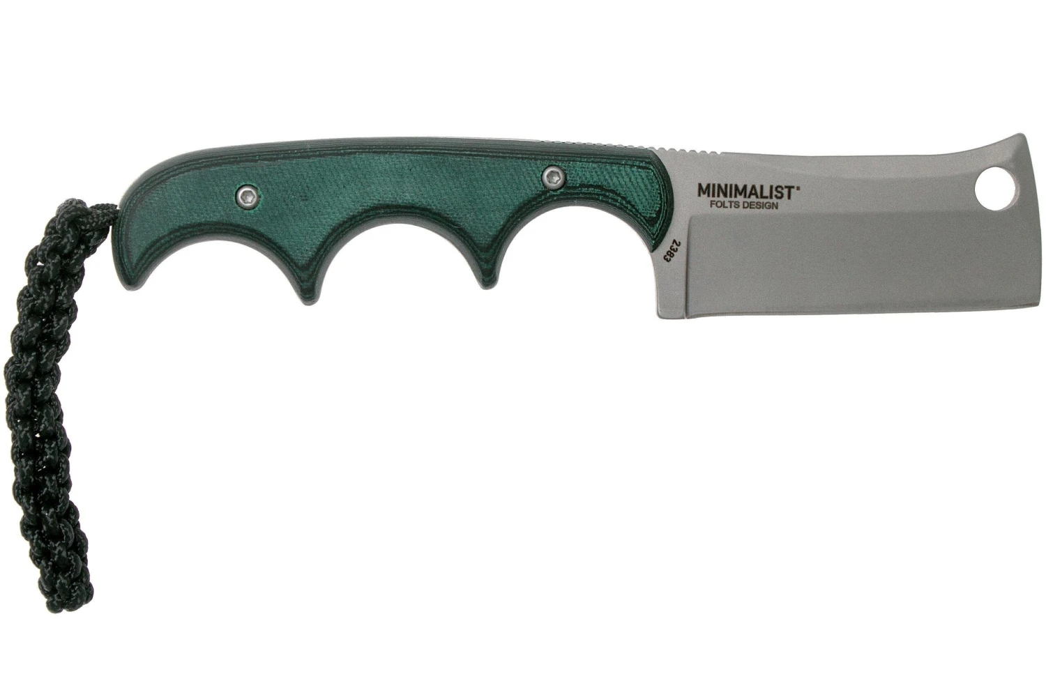 CRKT Minimalist Cleaver 2383 Couteau De Cou, Alan Folts Design 4 CRKT Minimalist Cleaver 2383 Couteau De Cou, Alan Folts Design – Image 2