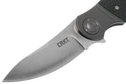 CRKT Hootenanny K300KXP Black Silver Couteau De Poche, Ken Onion Design -Couteaux Prestige Magasin CK K300KXP 03 crkt