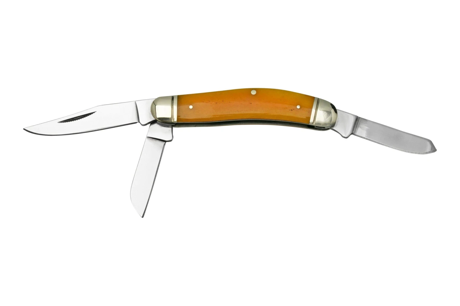 Cold Steel Gentleman's Stockman FL-GSTKM-Y, Yellow Bone, Couteau De Poche 3 Cold Steel Gentleman's Stockman FL-GSTKM-Y, Yellow Bone, Couteau De Poche