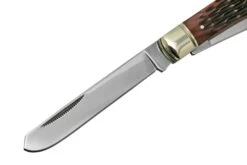 Cold Steel Trapper FL-TRPR-J, Jigged Brown Bone, Couteau De Poche -Couteaux Prestige Magasin CSFLTRPRJ 03 coldsteel
